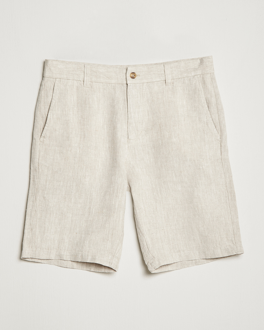 Herre | Shorts | NN07 | Crown Linen Shorts Oat