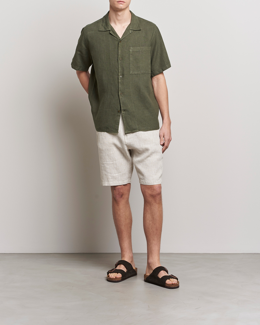 Herre | Shorts | NN07 | Crown Linen Shorts Oat
