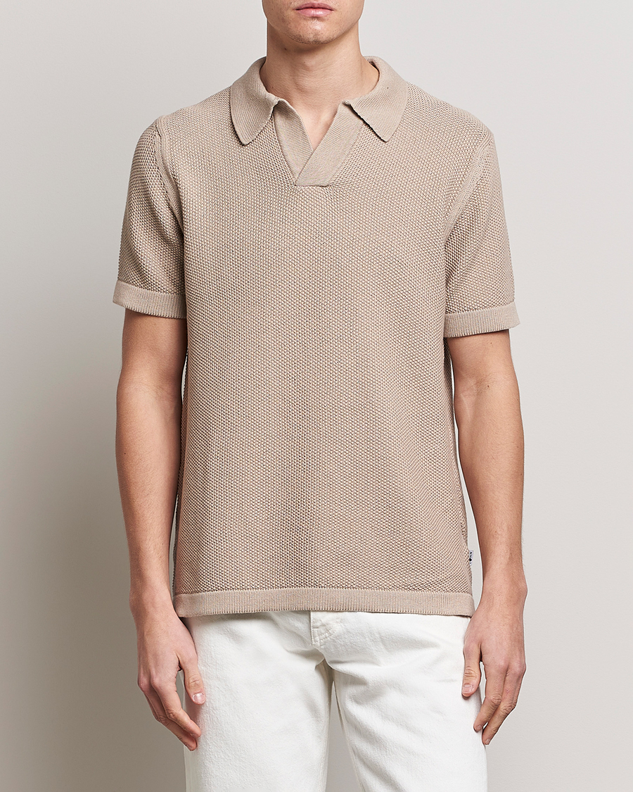 Herre | Polotrøjer | NN07 | Ryan Organic Cotton Polo Greige