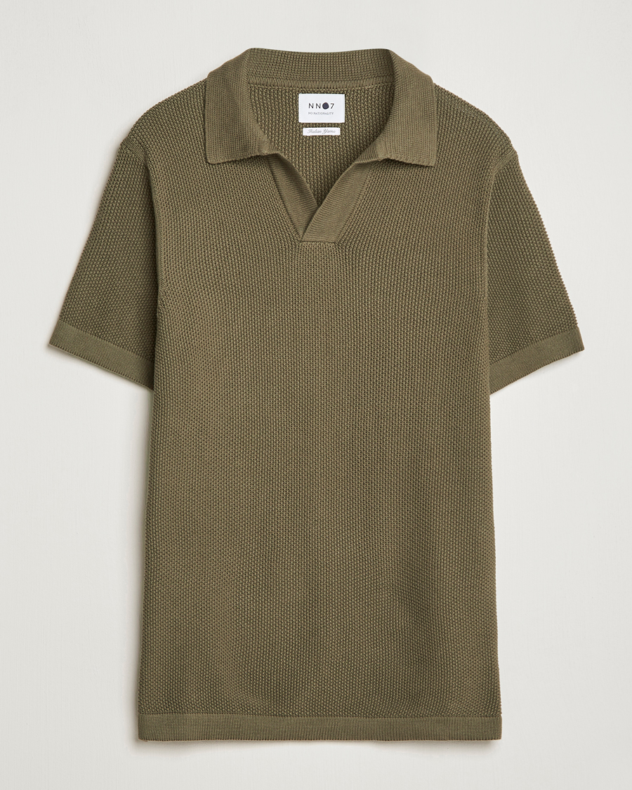Herre | Polotrøjer | NN07 | Ryan Organic Cotton Polo Army