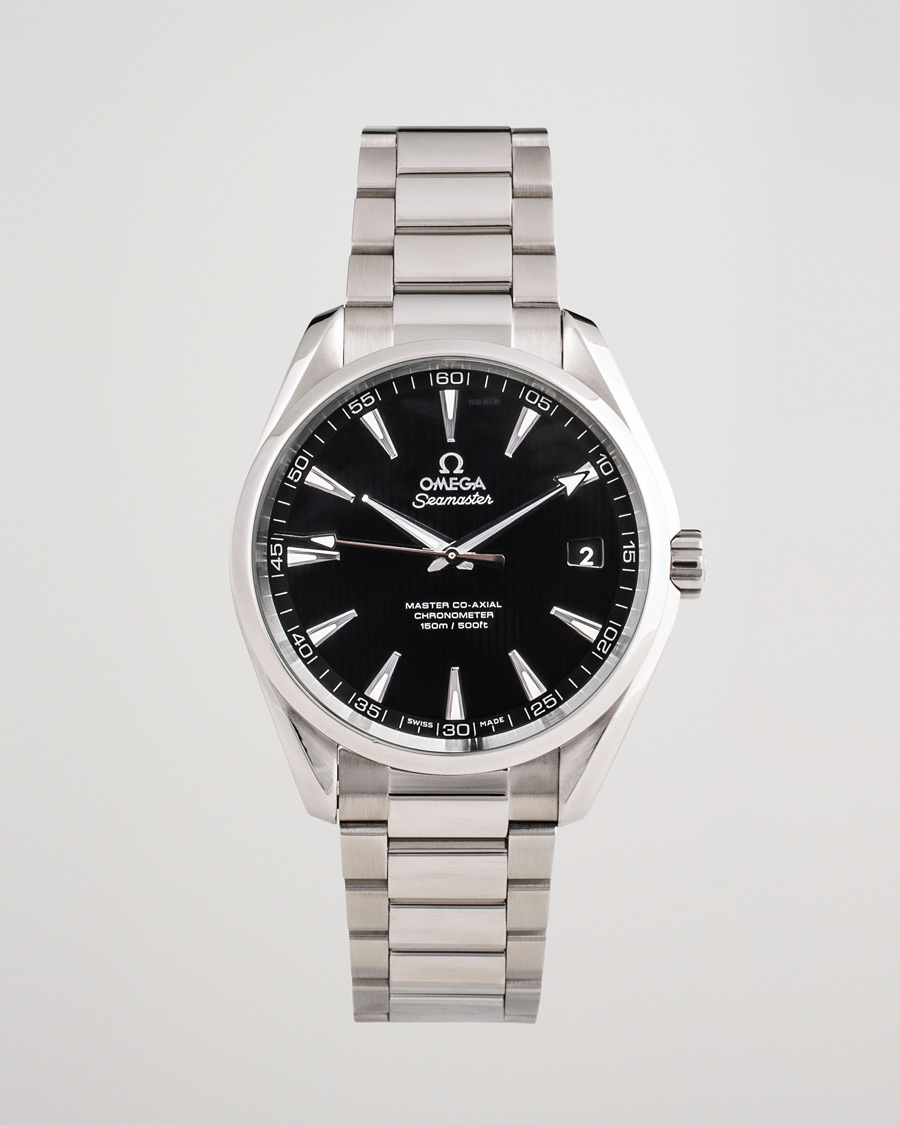 Herre | Pre-Owned & Vintage Watches | Omega Pre-Owned | Seamaster Aqua Terra 231.10.42.21.01.003 Steel Black