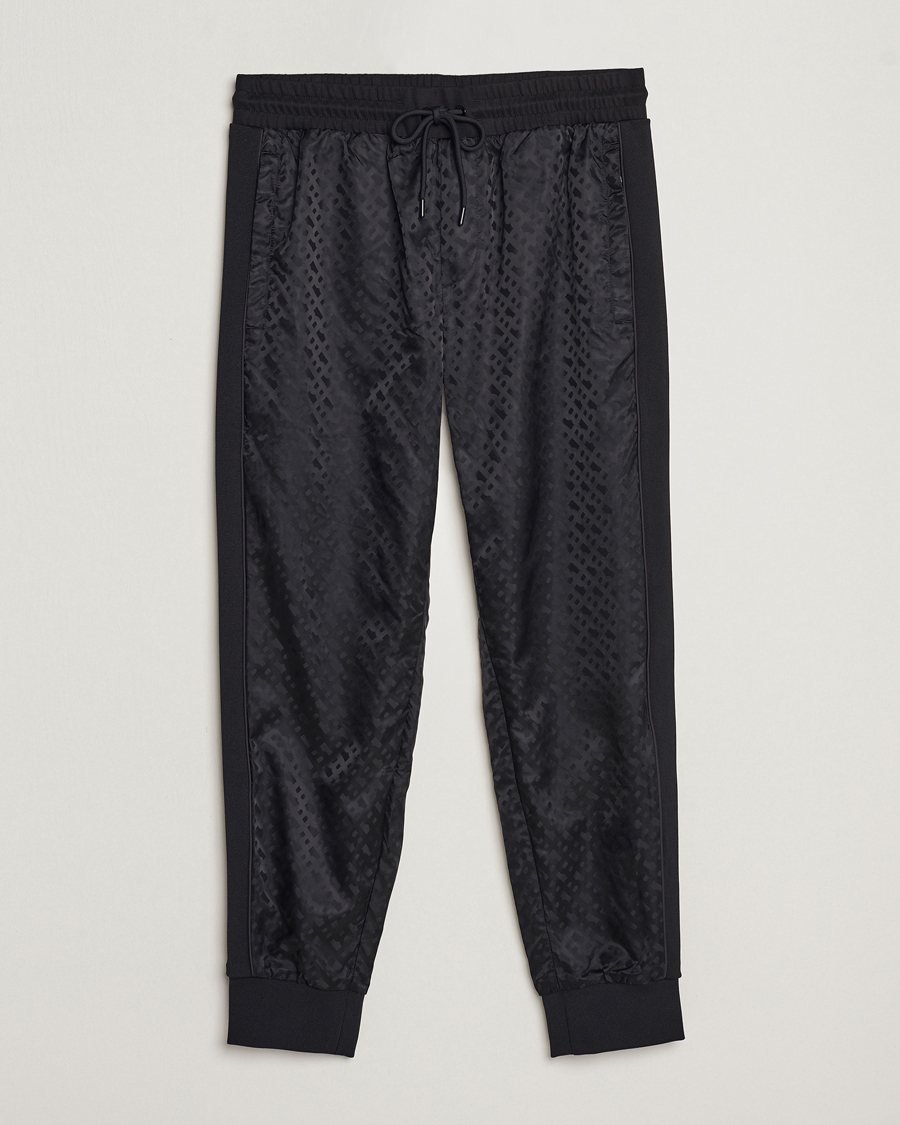 Herre | Bukser | BOSS BLACK | Lamont Monogram Sweatpants Black