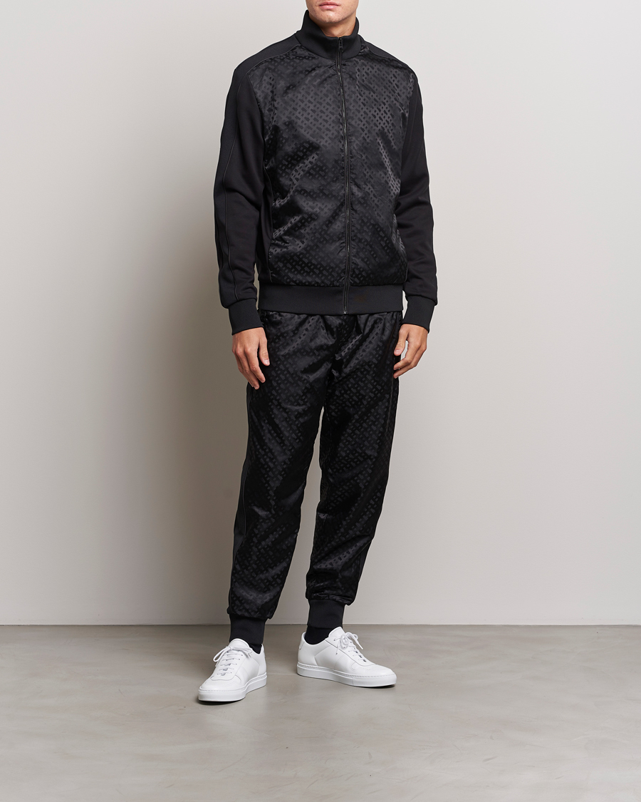 Herre | Bukser | BOSS BLACK | Lamont Monogram Sweatpants Black