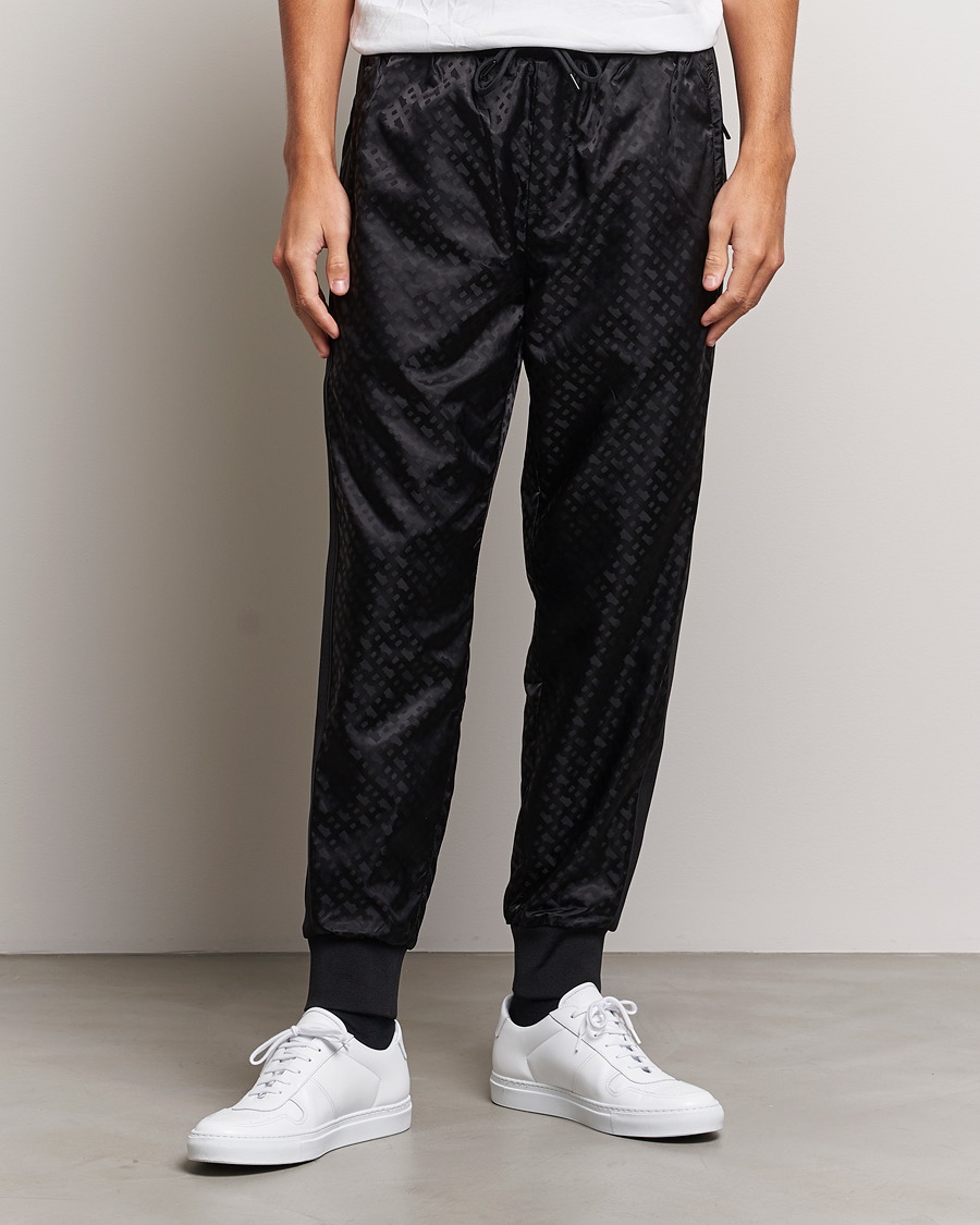 Herre | Sweatpants | BOSS BLACK | Lamont Monogram Sweatpants Black