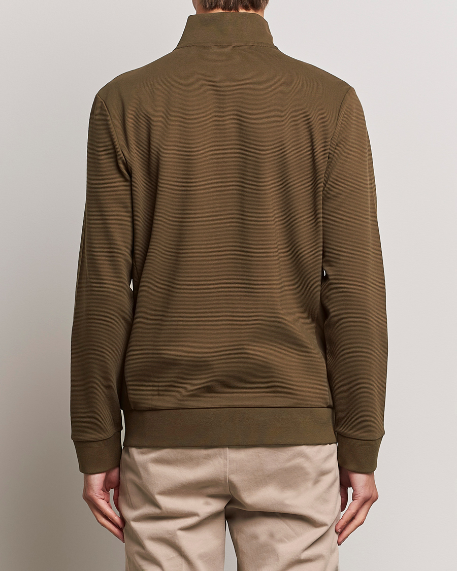 Herre | Trøjer | BOSS BLACK | Shepherd Full Zip Sweater Open Green