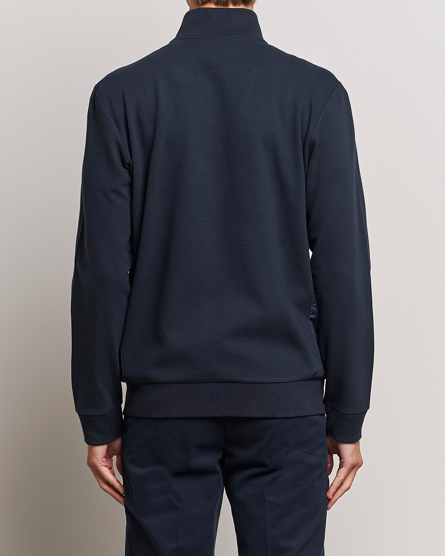 Herre | Trøjer | BOSS BLACK | Shepherd Full Zip Sweater Dark Blue