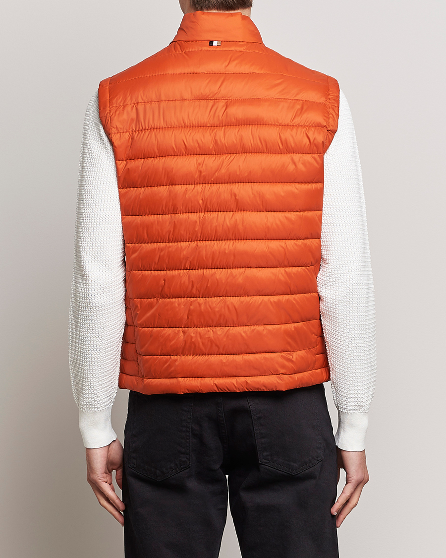 Herre | Jakker | BOSS BLACK | Calano Down Vest Dark Orange