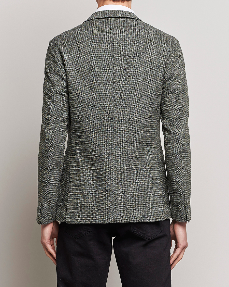 Herre | Blazere & jakker | BOSS BLACK | Hanry Cotton Patch Pocket Blazer Open Green