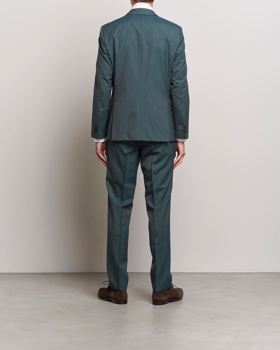 Herre | Jakkesæt | BOSS BLACK | Huge Wool Suit Open Green