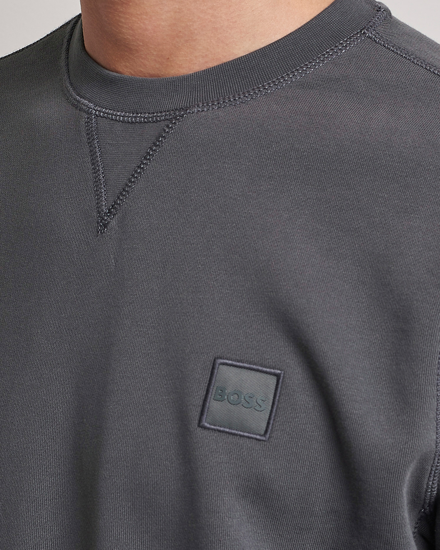 Herre | Trøjer | BOSS ORANGE | Westart Logo Sweatshirt Dark Grey