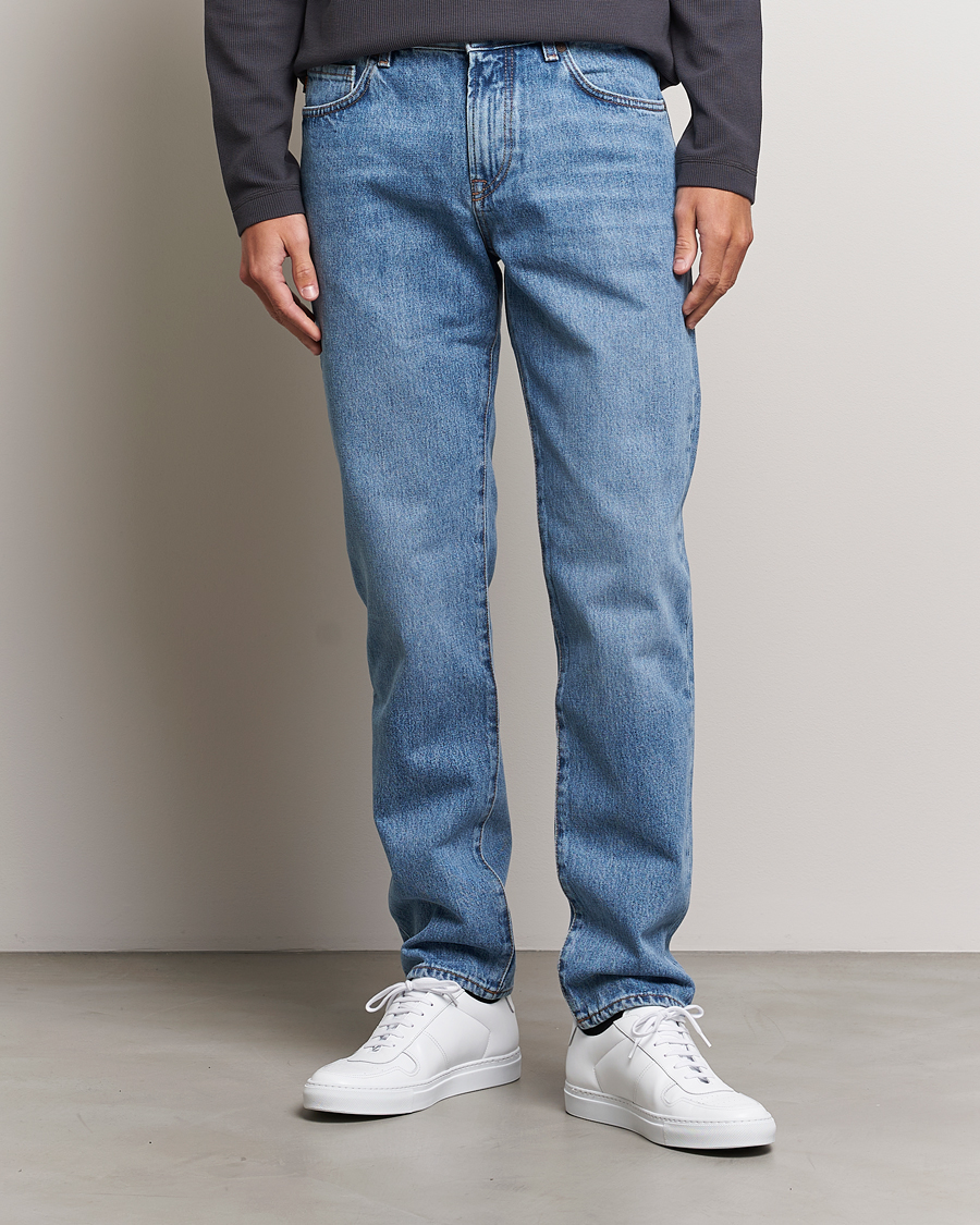 Herre | Tapered fit | BOSS ORANGE | Re.Main BC Jeans Light Blue
