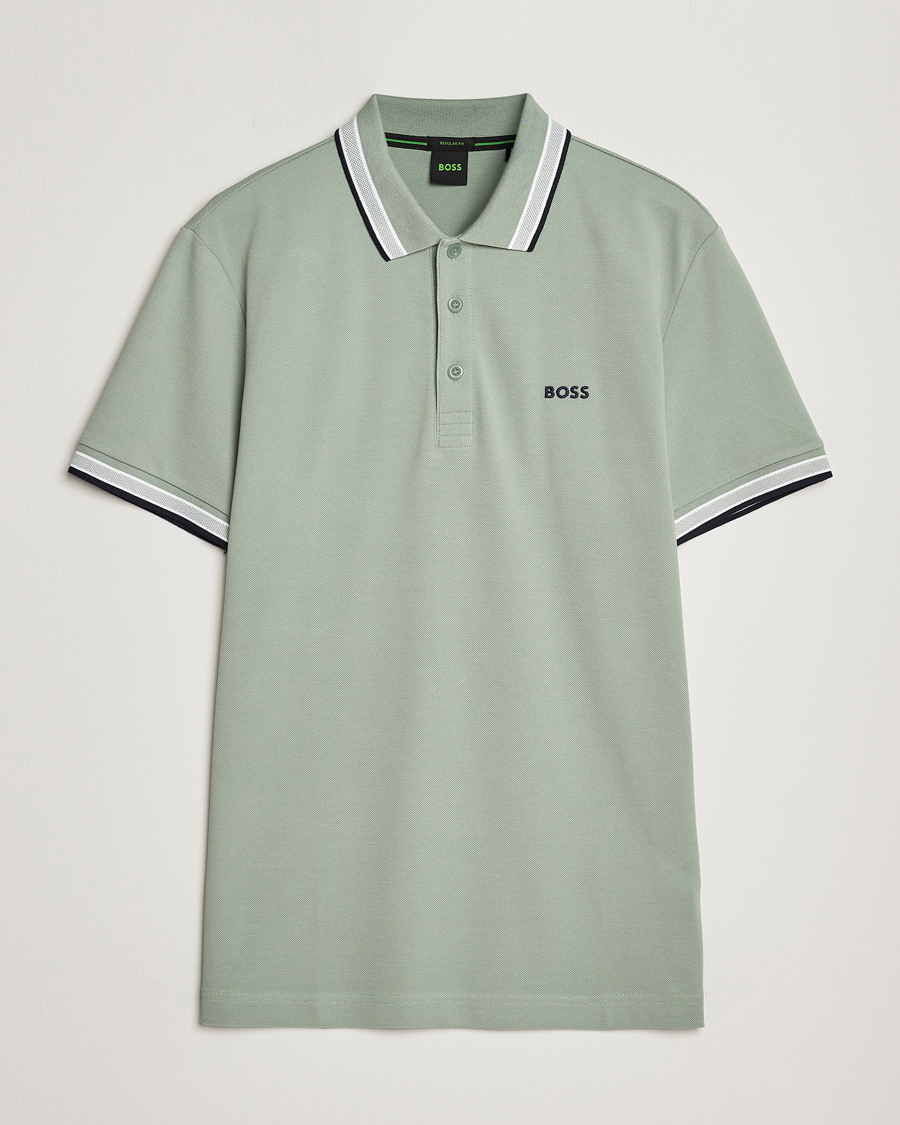 Herre | Polotrøjer | BOSS GREEN | Paddy Piké Pastel Green