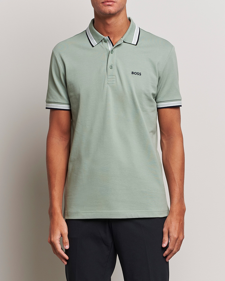 Herre | Polotrøjer | BOSS GREEN | Paddy Piké Pastel Green