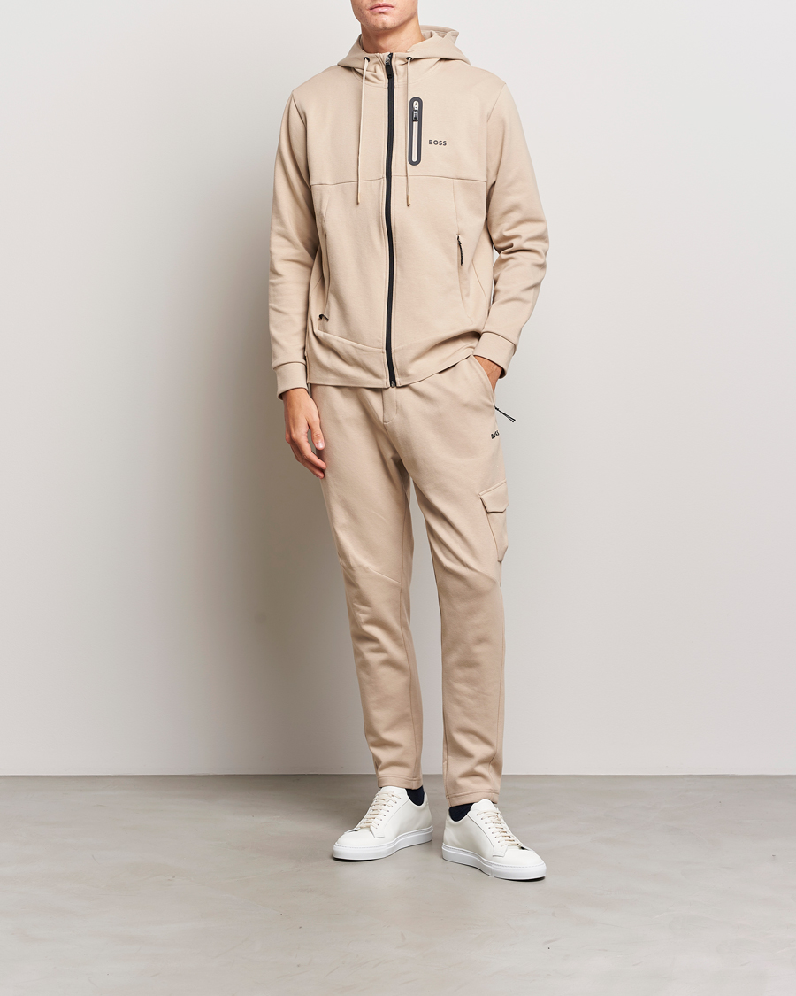 Herre | Bukser | BOSS GREEN | Hariq Sweatpants Medium Beige
