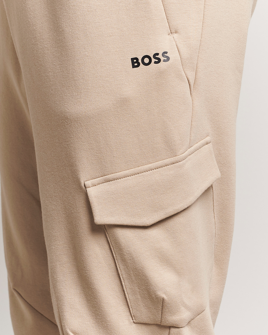 Herre | Bukser | BOSS GREEN | Hariq Sweatpants Medium Beige