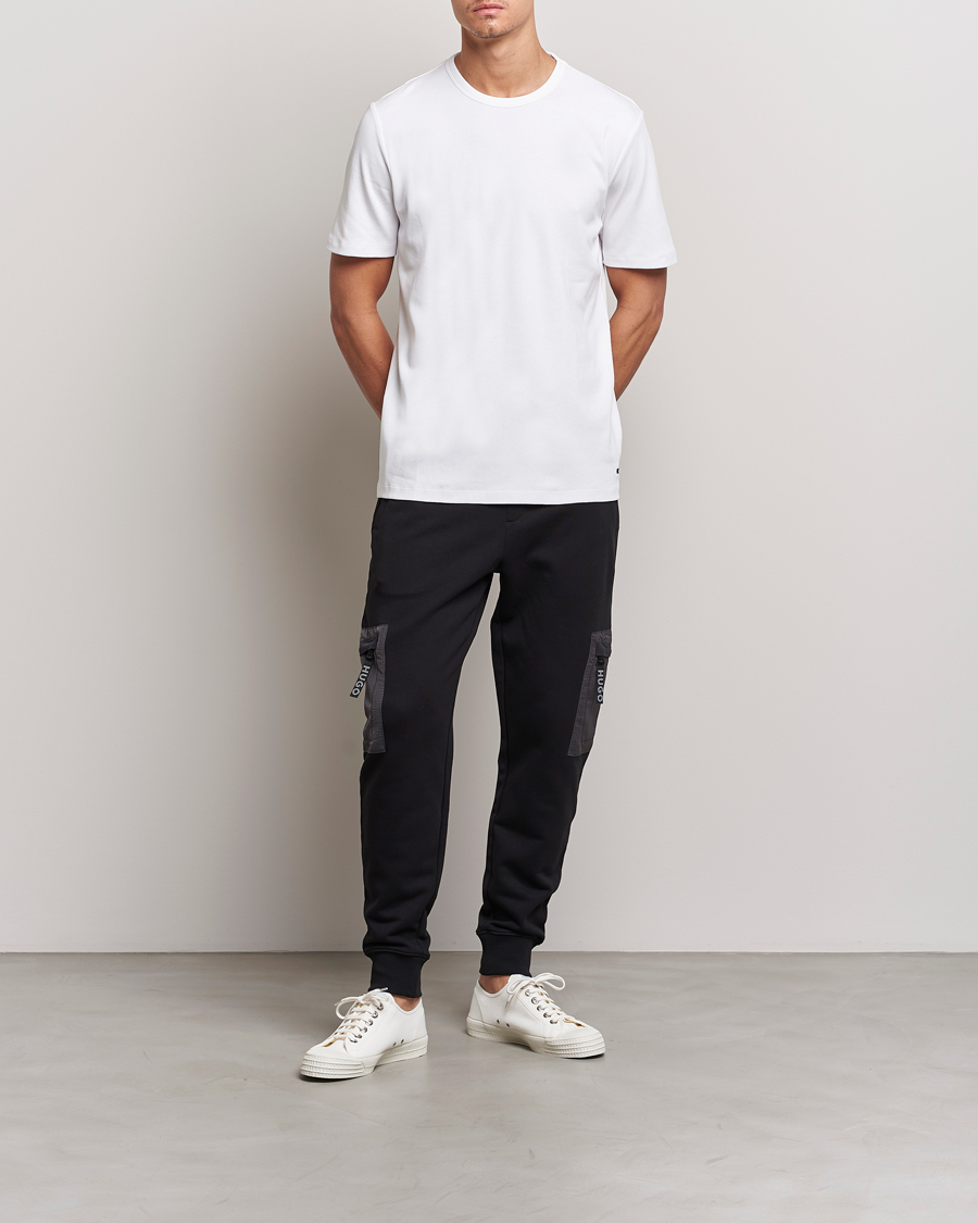 Herre | T-Shirts | HUGO | Dozy Crew Neck T-Shirt White