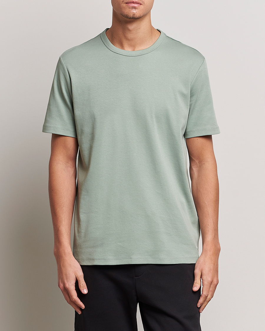 Herre | HUGO | HUGO | Dozy Crew Neck T-Shirt Pastel Green