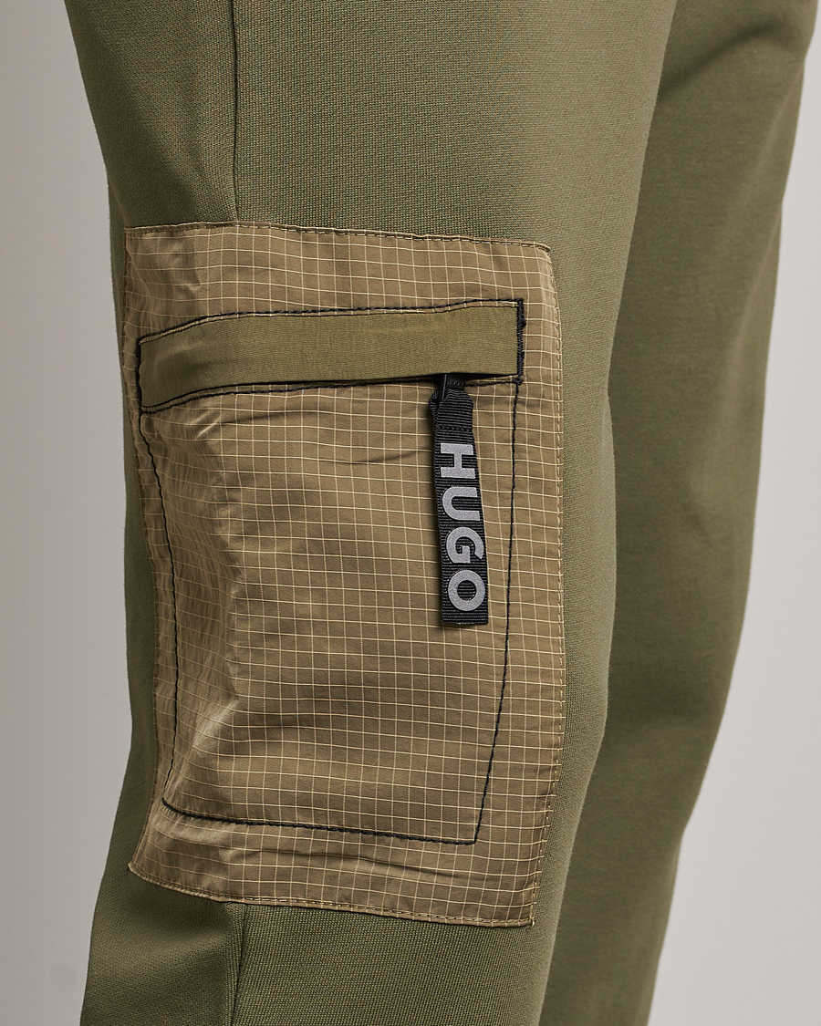 Herre | Bukser | HUGO | Duerica Sweatpants Open Green