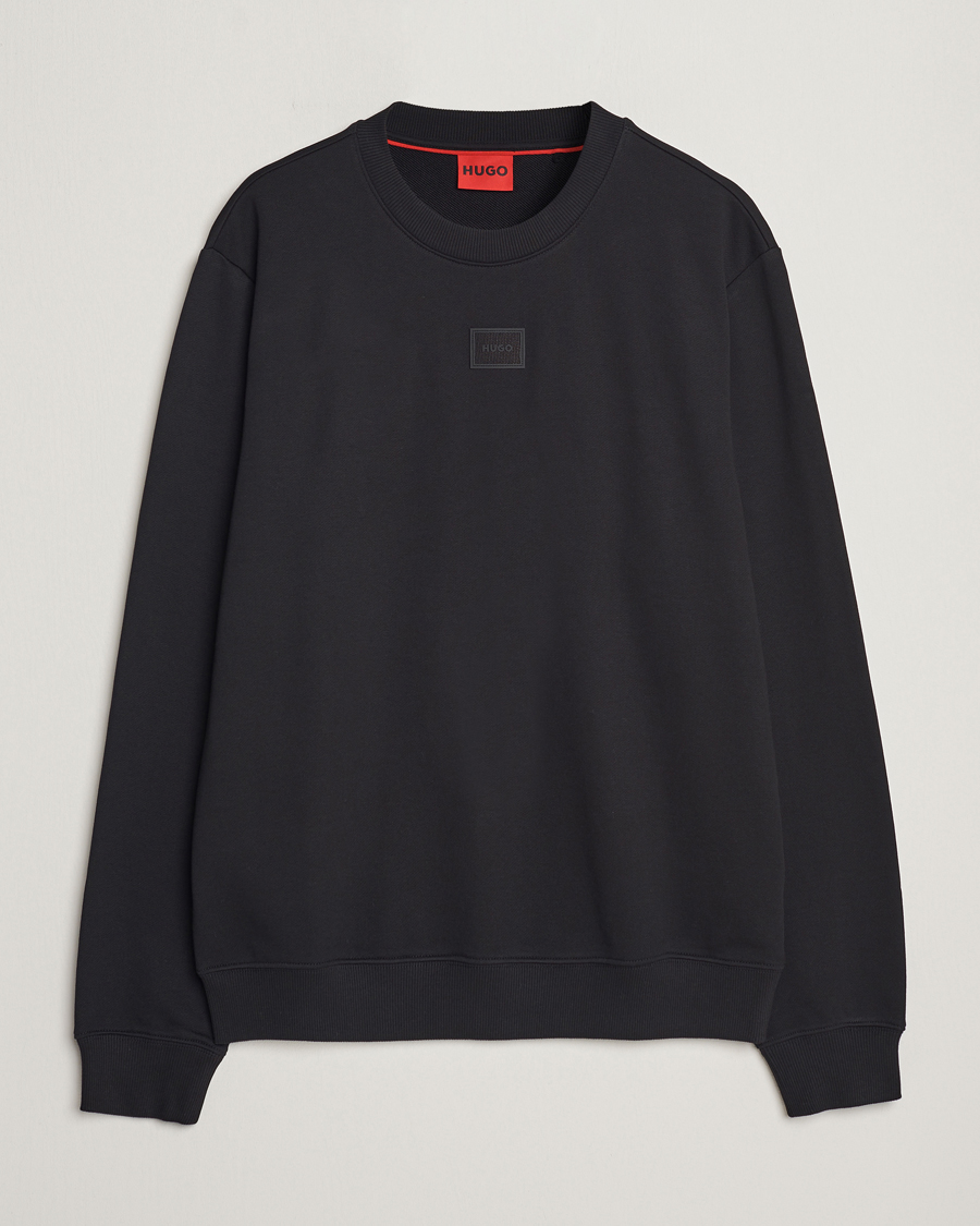 Herre | Trøjer | HUGO | Diragol Crew Neck Sweatshirt Black