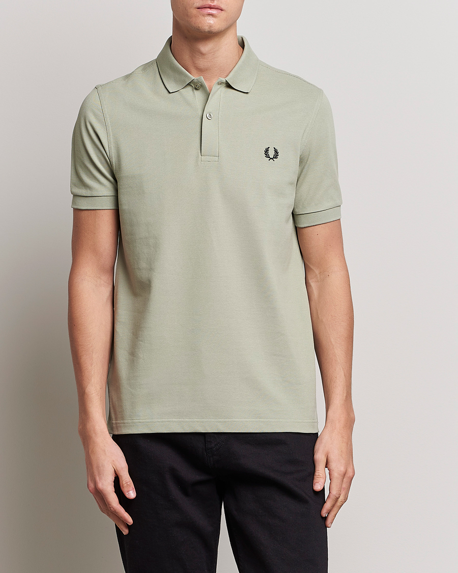 Herre | Polotrøjer | Fred Perry | Plain Polo Shirt Seagrass