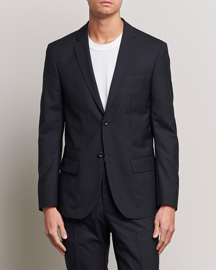 Herre | Habitjakker | Filippa K | Rick Cool Wool Suit Jacket Dark Navy