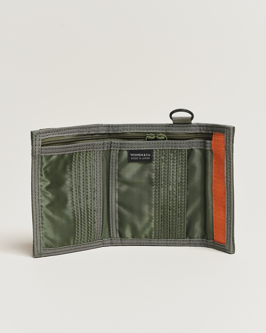 Herre | Vanlige lommebøker | Porter-Yoshida & Co. | Tanker Wallet Sage Green