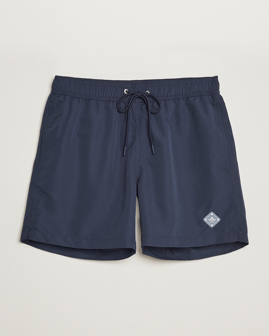 Herre | Badebukser | J.Lindeberg | Banks Solid Swimshorts Navy