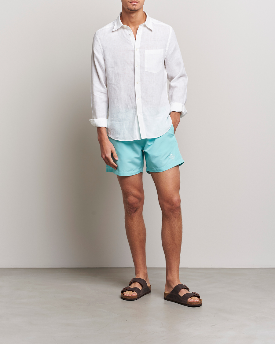 Herre | Badebukser | J.Lindeberg | Banks Solid Swimshorts Aqua Splash