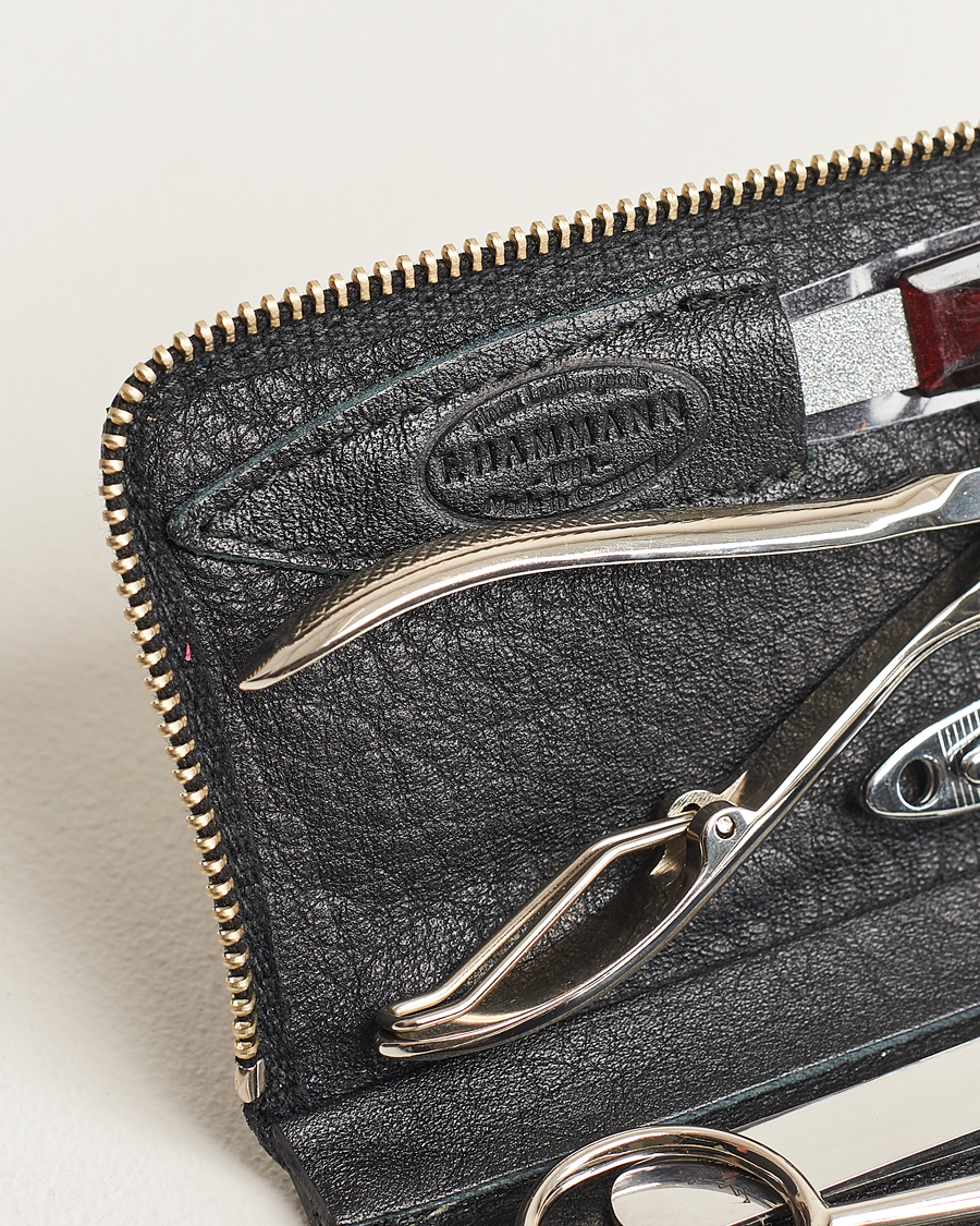 Herre | Til hjemmet | F. Hammann | Men's Manicure Set Black