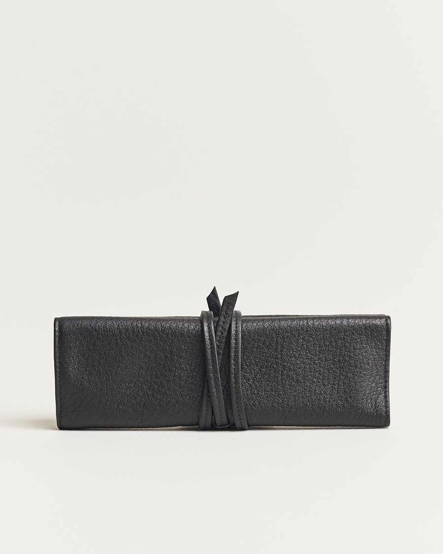 Herre | Ur opbevaring | F. Hammann | Flat Travel Watchroll Black