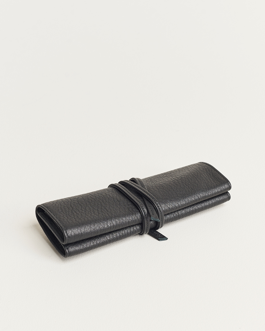 Herre | Ur opbevaring | F. Hammann | Flat Travel Watchroll Black