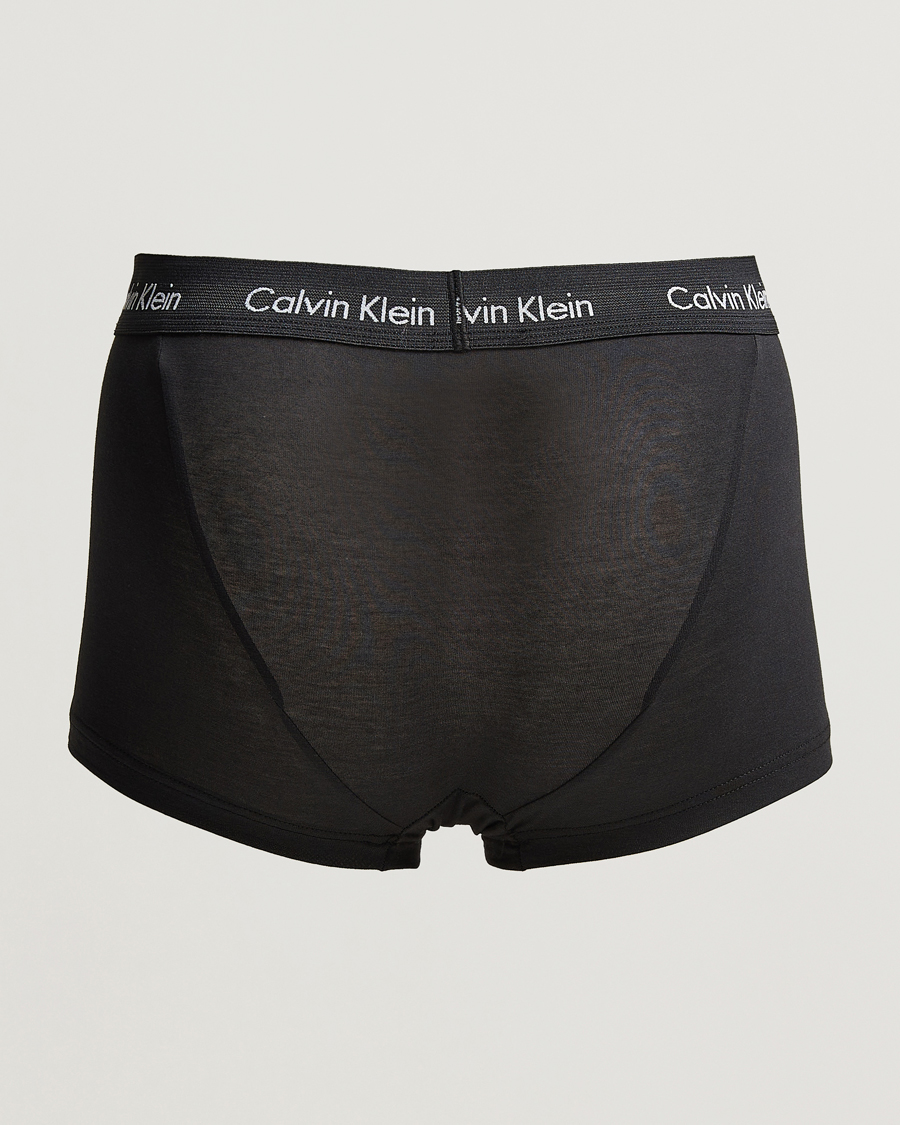 Herre | Undertøj | Calvin Klein | Cotton Stretch 3-Pack Low Rise Trunk Black