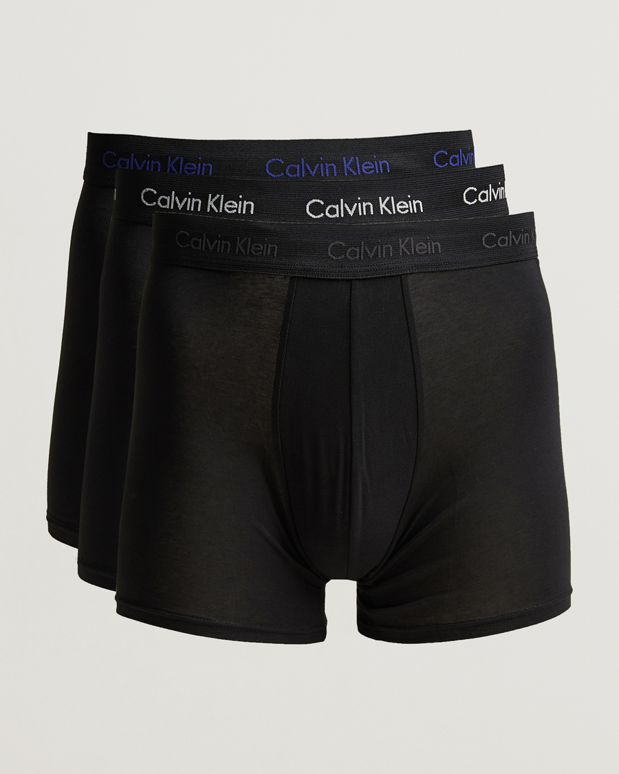 Herre | Undertøj | Calvin Klein | Cotton Stretch 3-Pack Boxer Brief Black