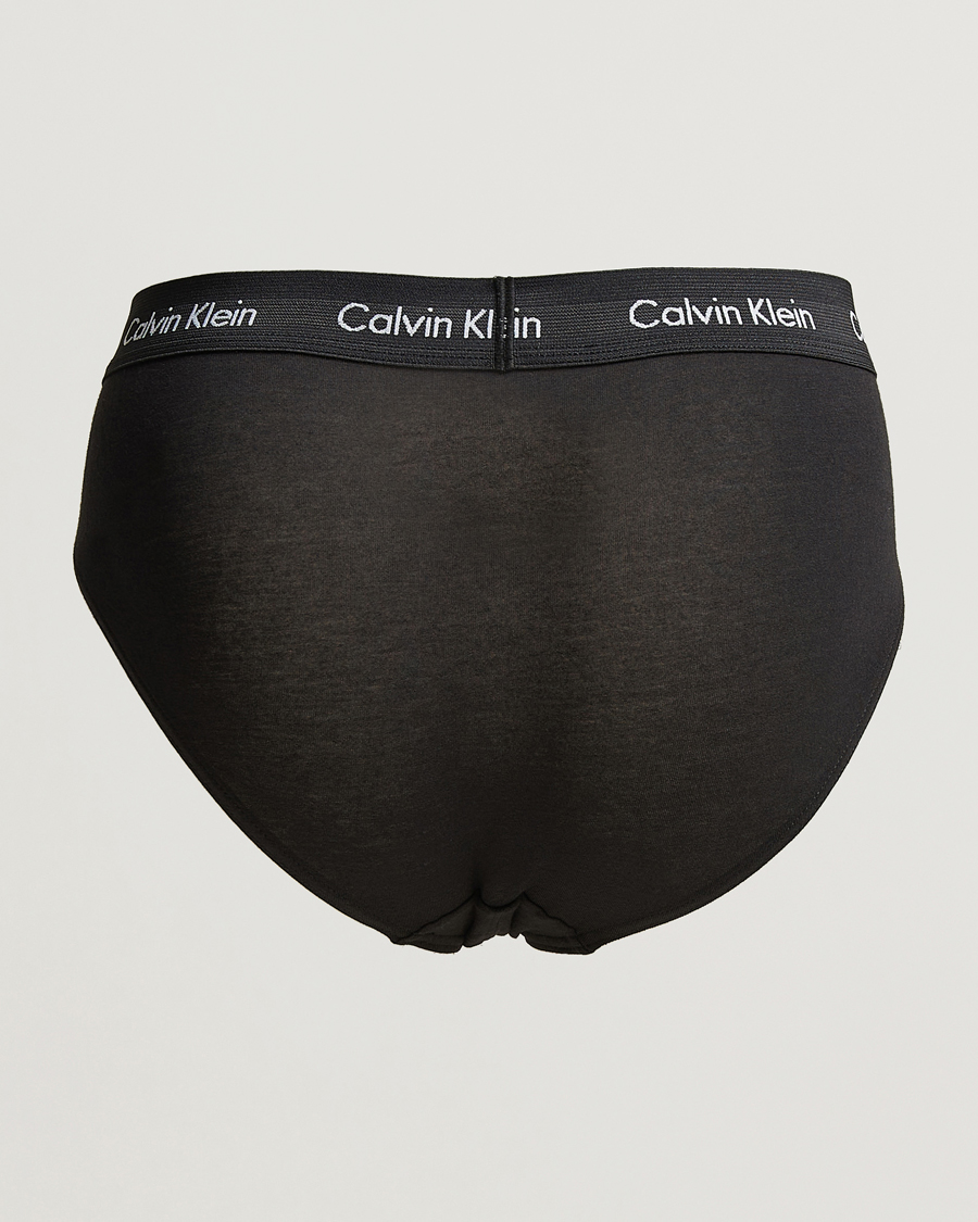 Herre | Undertøj | Calvin Klein | Cotton Stretch Hip Breif 3-Pack Black/Port Red/Grey