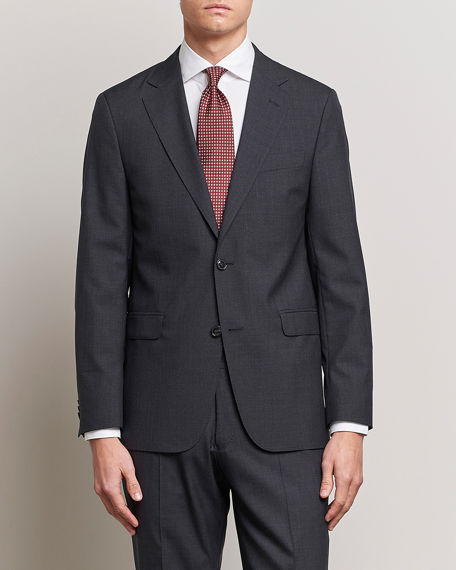 Herre | Oscar Jacobson | Oscar Jacobson | Falk Wool Blazer Grey