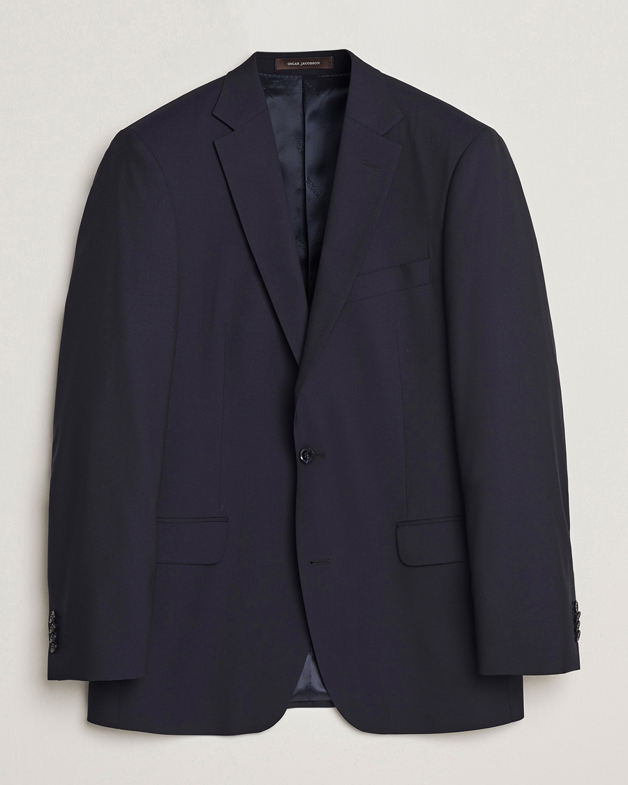 Herre | Blazere & jakker | Oscar Jacobson | Joel Wool Blazer Navy