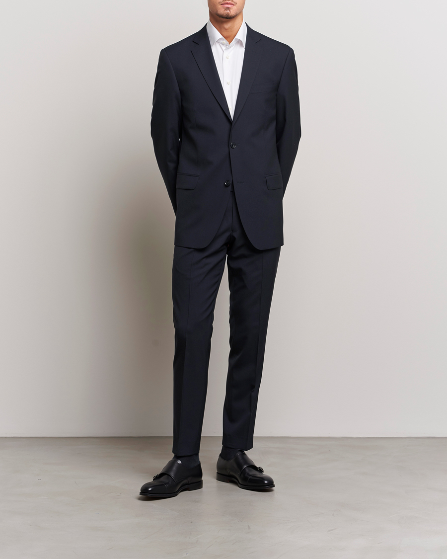 Herre | Blazere & jakker | Oscar Jacobson | Joel Wool Blazer Navy