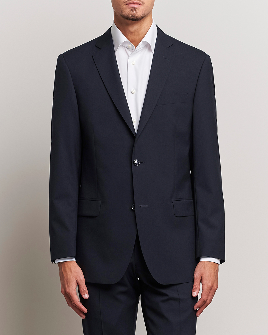 Herre | Blazere & jakker | Oscar Jacobson | Joel Wool Blazer Navy