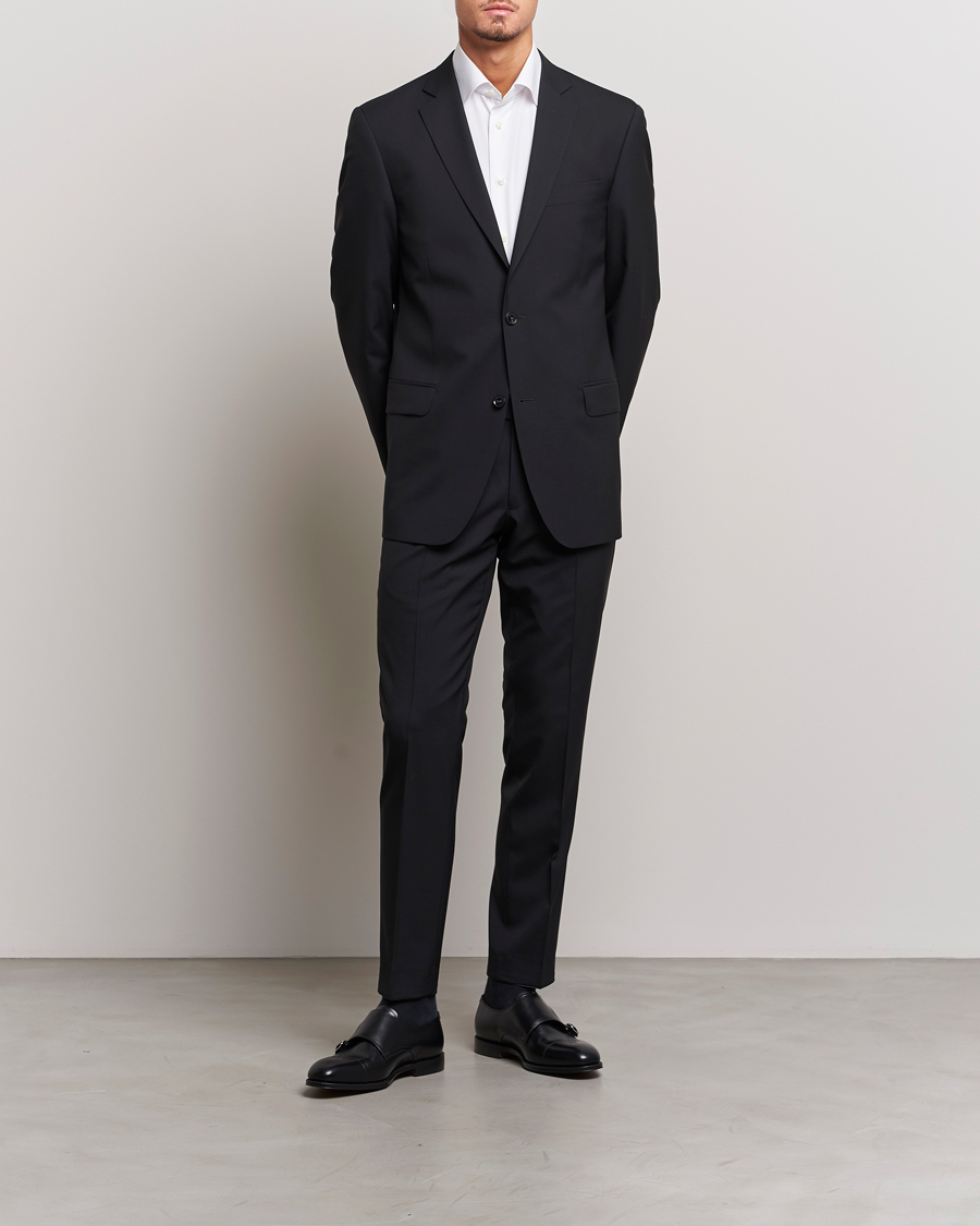Herre | Blazere & jakker | Oscar Jacobson | Joel Wool Blazer Black