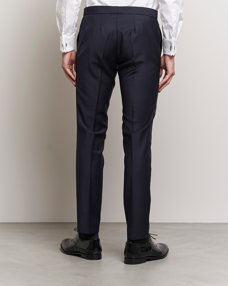 Herre | Bukser | Oscar Jacobson | Duke Wool Trousers Navy