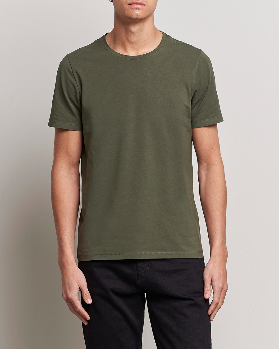 Herre |  | Oscar Jacobson | Kyran Cotton T-shirt S-S Green