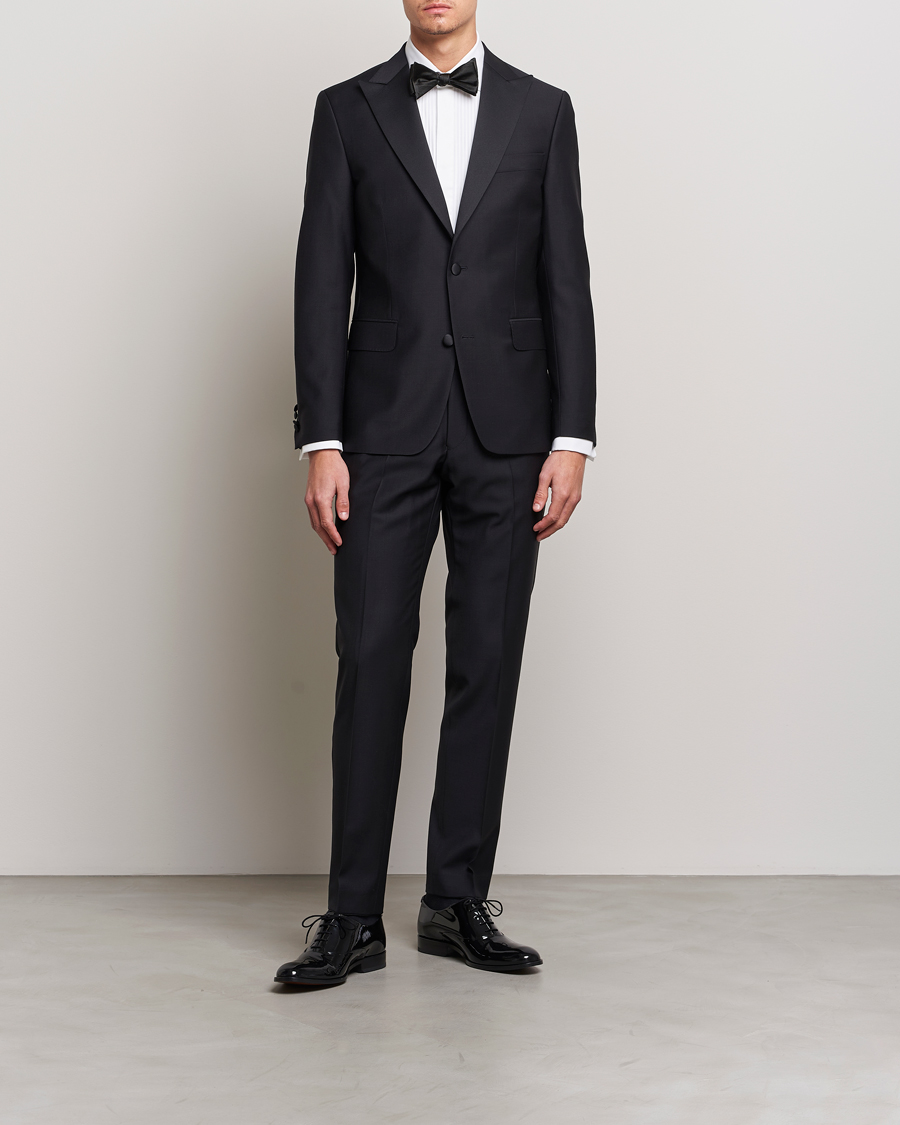 Herre | Skjorter | Oscar Jacobson | Reg Fit Cut Away Tuxedo Double Cuff White