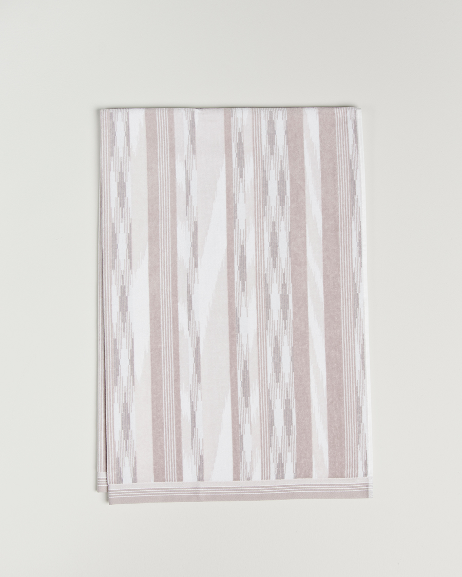 Herre | Tekstiler | Missoni Home | Clint Bath Sheet 100x150cm Beige/White