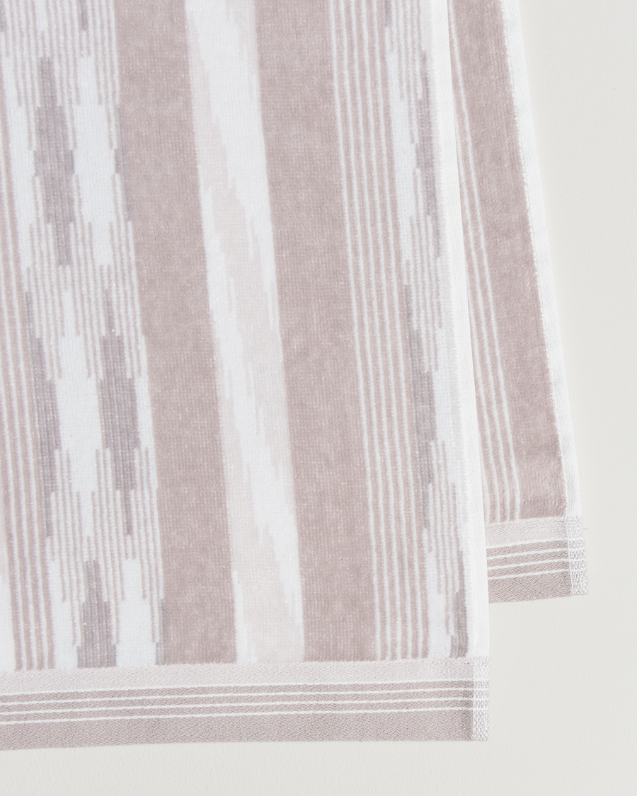 Herre | Tekstiler | Missoni Home | Clint Bath Sheet 100x150cm Beige/White