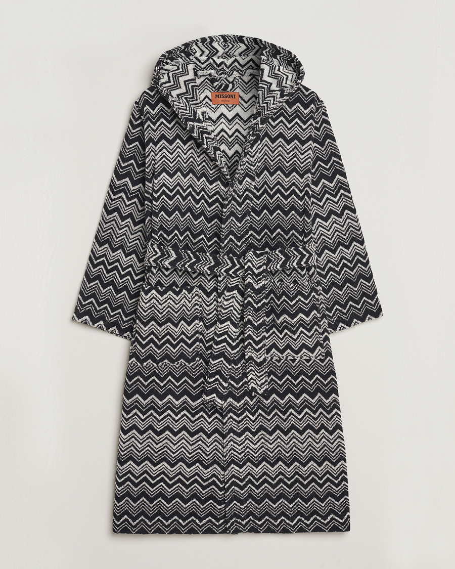 Herre | Pyjamas & Morgenkåber | Missoni Home | Keith Bathrobe Grey/Black