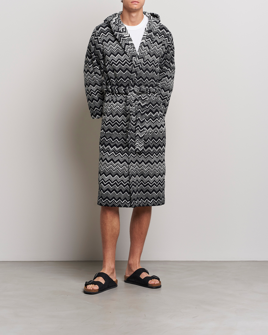Herre | Pyjamas & Morgenkåber | Missoni Home | Keith Bathrobe Grey/Black