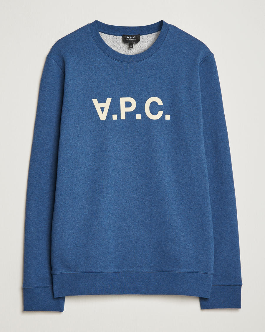 Herre | Trøjer | A.P.C. | VPC Sweatshirt Indigo
