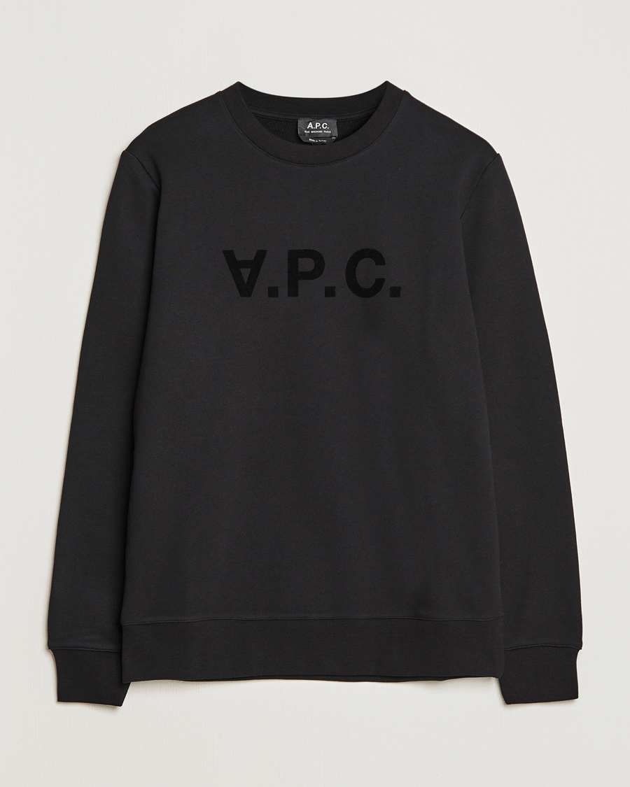 Herre | Trøjer | A.P.C. | VPC Sweatshirt Black