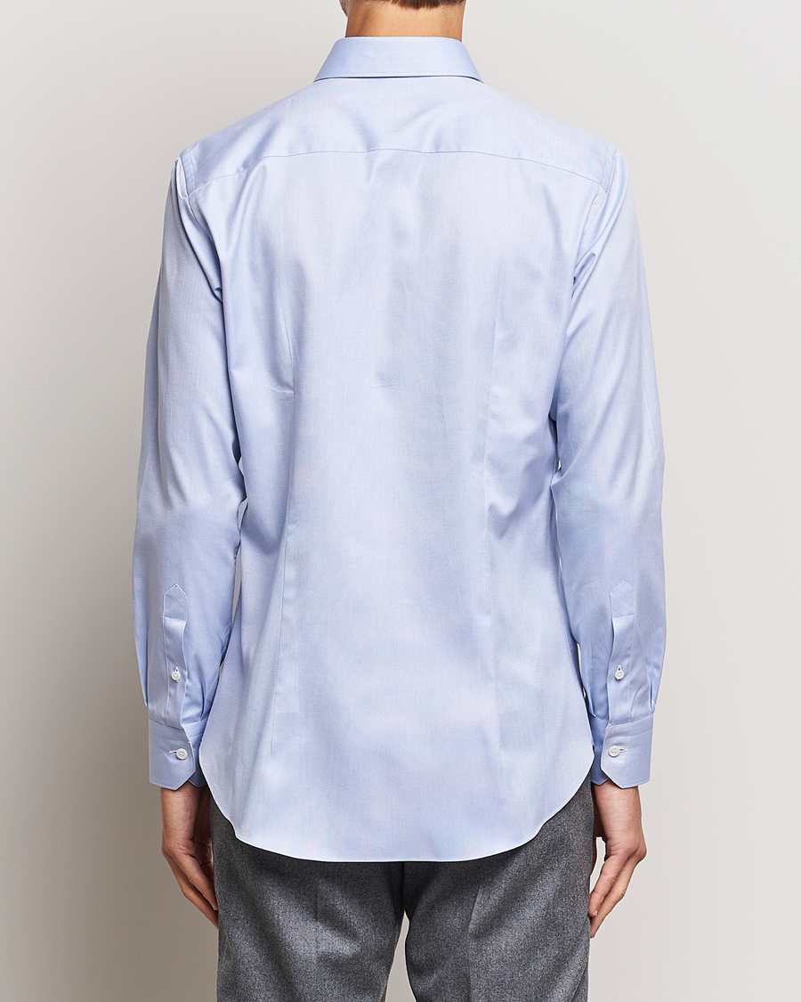 Herre | Skjorter | Brioni | Slim Fit Royal Oxford Dress Shirt Light Blue