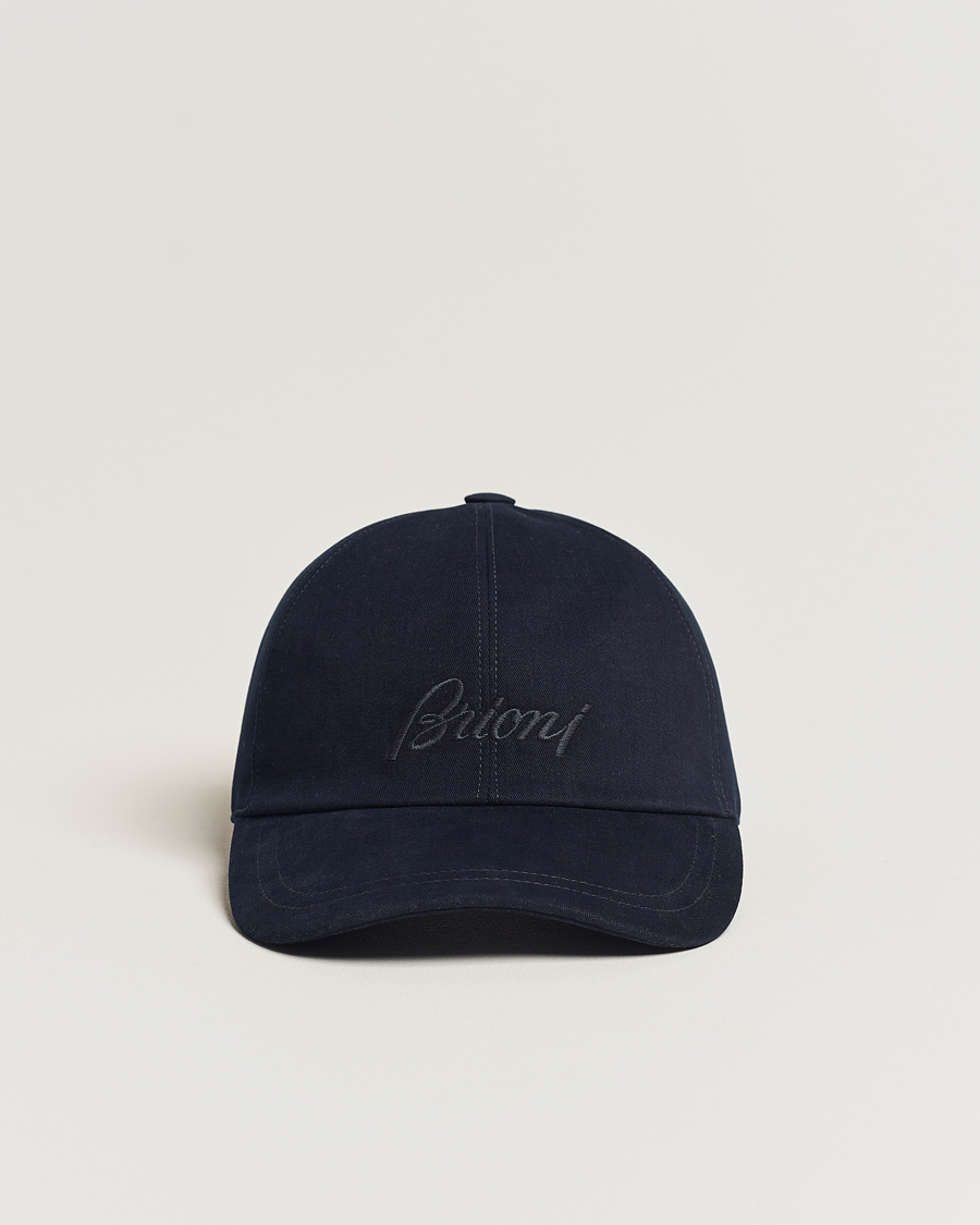 Herre | Brioni Soft Wool Baseball Cap Navy | Brioni | Soft Wool Baseball Cap Navy